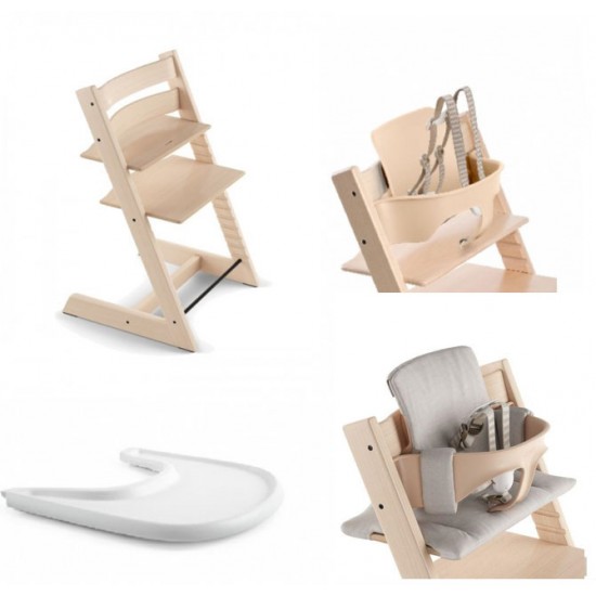 Tripp Trapp® Chair & Cushion Package with Free Baby Set